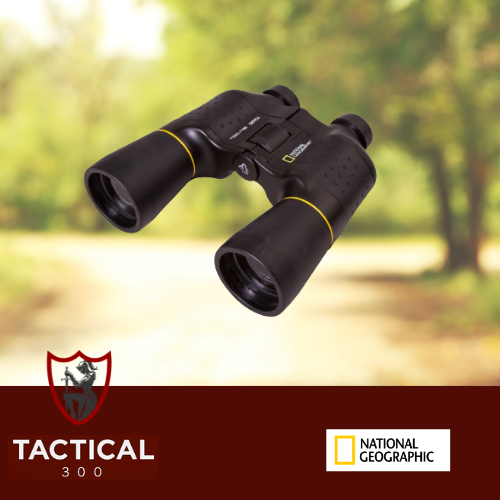 National Geographic UG4024 10x50 Porro binocular with black rubberized body