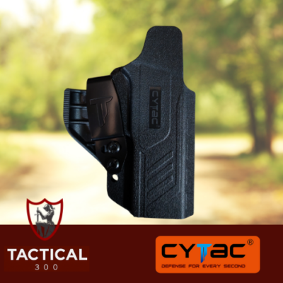 Black PLAS IWB polymer holster for Taurus G3, ambidextrous design, compact and low-profile for concealed carry.