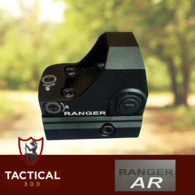 "RANGER AR Reflex Sight PS1c with RMSc footprint – compact red dot optic for pistols and tactical use"