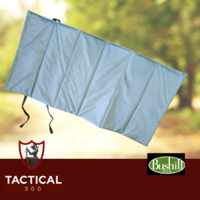 Bushill Veldskiet Shooting Mat Green Cordura with Non-Slip Pads and High-Density Foam 180×74cm