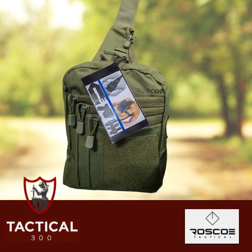 Roscoe Stealth Sling Pistol Satchel Bag - Image 8
