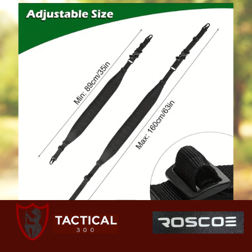 Roscoe Tactical Two-Point Rifle Sling — Professional Weapon Retention System - Image 3