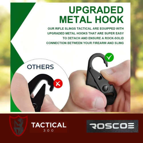 Roscoe Tactical Two-Point Rifle Sling — Professional Weapon Retention System - Image 4