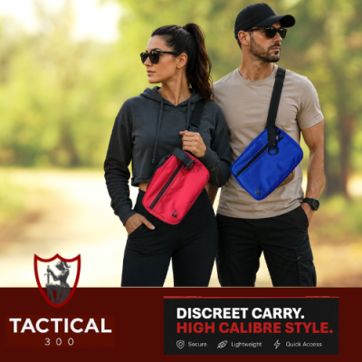 Roscoe EDC bag, compact quickdraw bag, tactical EDC carry