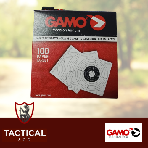 Gamo PT-85 4.5mm CO2 air pistol combo pack with pellets, pistol bag and paper targets Tactical 300