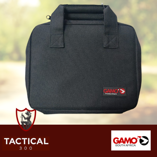 Gamo PT-85 4.5mm CO2 air pistol combo pack with pellets, pistol bag and paper targets Tactical 300