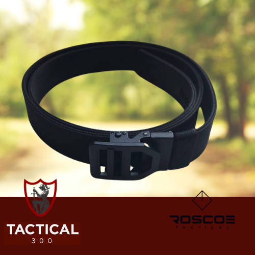 TACTYX Tactical EDC Belt with adjustable low-profile design and secure buckle
