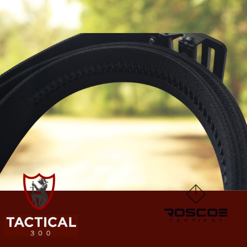 TACTYX Tactical EDC Belt with adjustable low-profile design and secure buckle