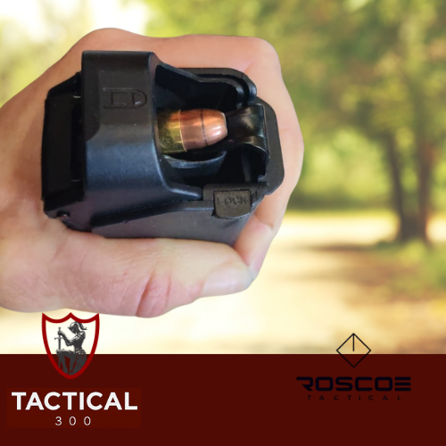 Roscoe Tactical Tactyx Speed Loader for most 9mm and .45 magazines