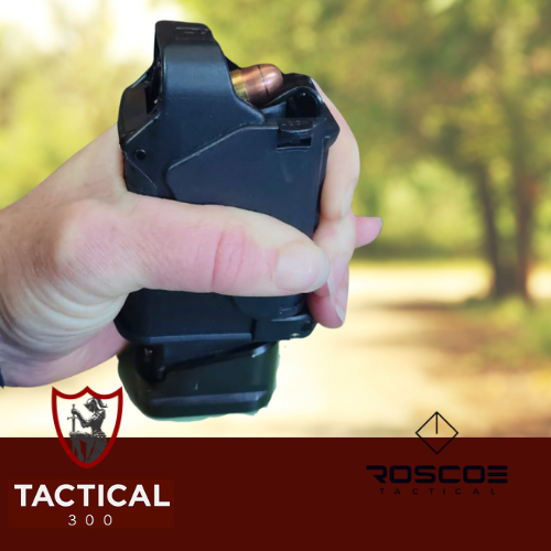 Roscoe Tactical Tactyx Speed Loader for most 9mm and .45 magazines